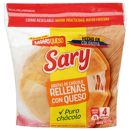 SARY AREPA CHOCLO QUESO 400 GR