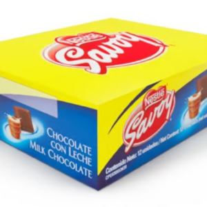 SAVOY CHOCOLATE CON LECHE 12/30 G