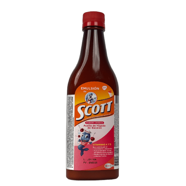 SCOTT EMULSION CEREZA 360ML