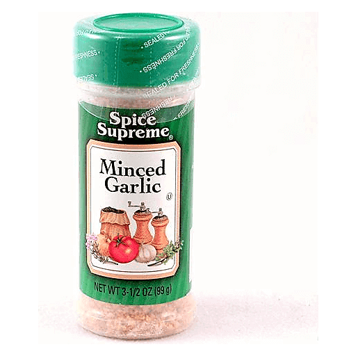 SPICE SUP GARLIC MINCEDAGE 1 3.5 OZ