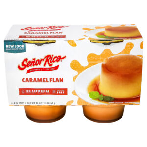 SR CARAMEL FLAN 4 CT/4 OZ