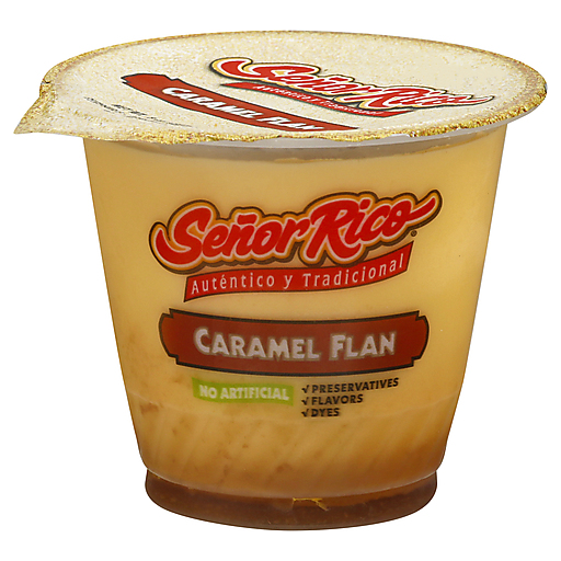 SR CARAMEL FLAN 8 OZ