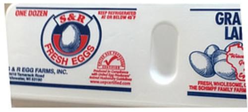S&R GRADE A EGGS WHITE LARGE O 0