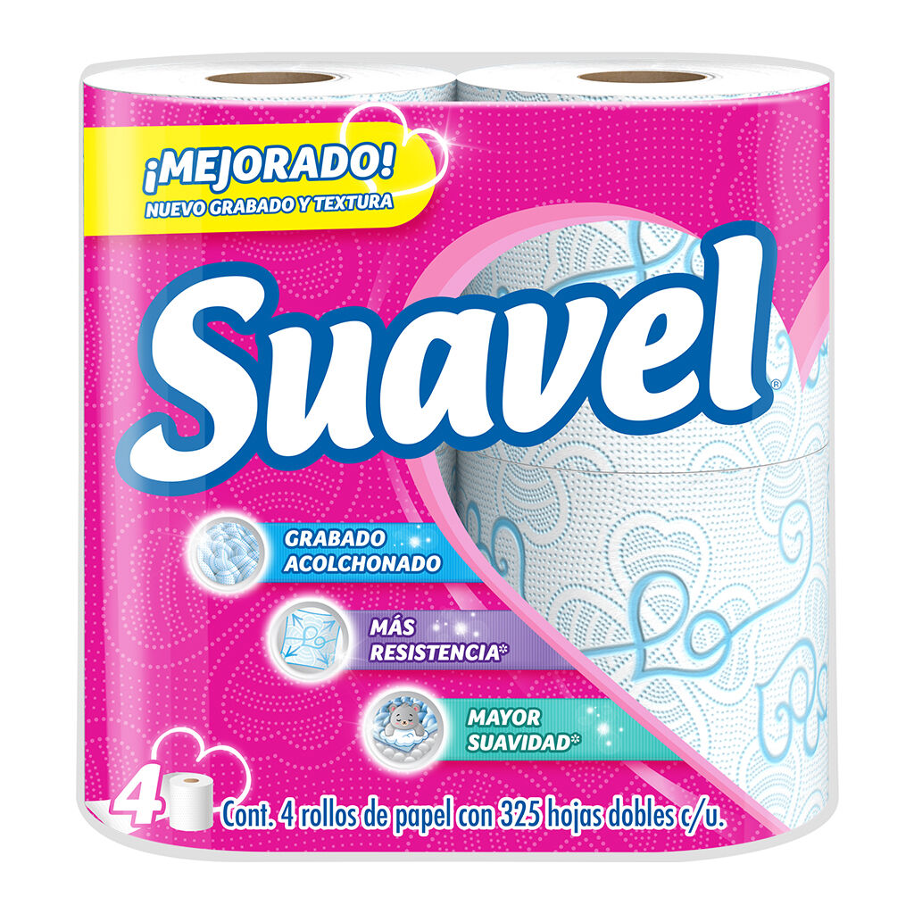 SUAVEL HIGIENICO 10/4 ROLLOS: imagen 1