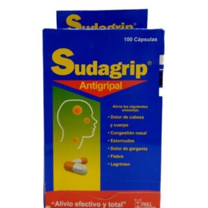 SUDAGRIP CAP X 4 CT