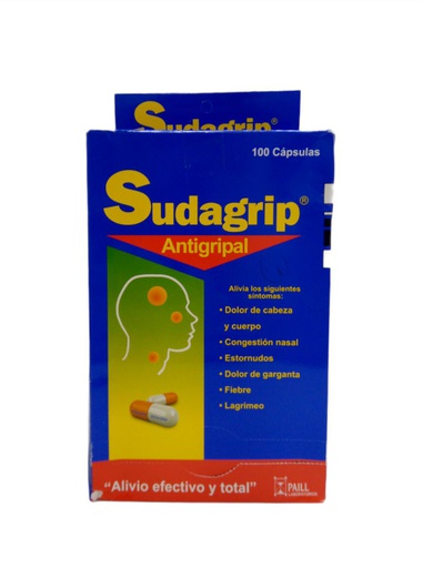 SUDAGRIP CAP X 4 CT