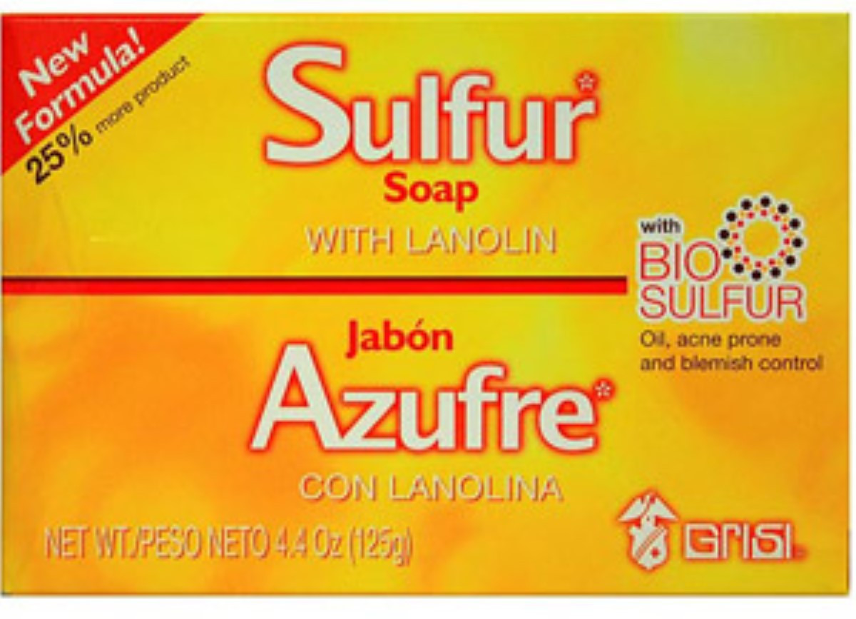SULFUR JABON AZUFRE 4.4 OZ: imagen 1