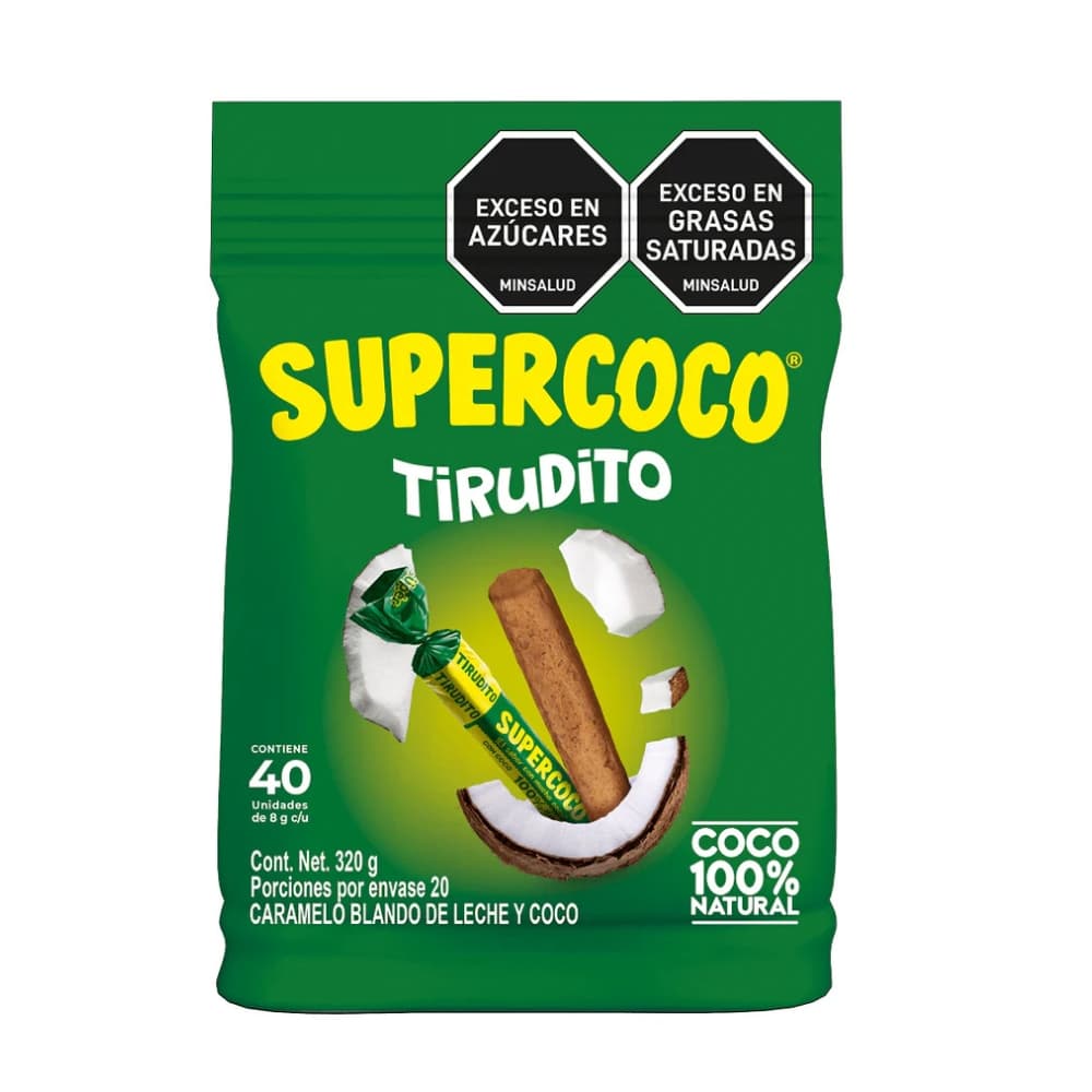 SUPER COCO TIRUDITO 40 CT: imagen 1
