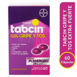 TABCIN ANTIGRIPAL GRIPA Y TOS 12 CT