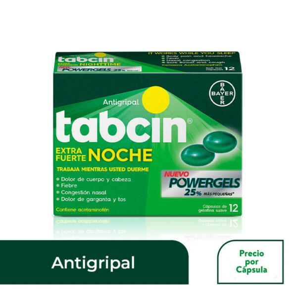 TABCIN FLEMA Y CONGESTION NOCHE 60 CT