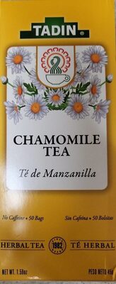 TADIN MANZANILLA JUMBO 50 CT