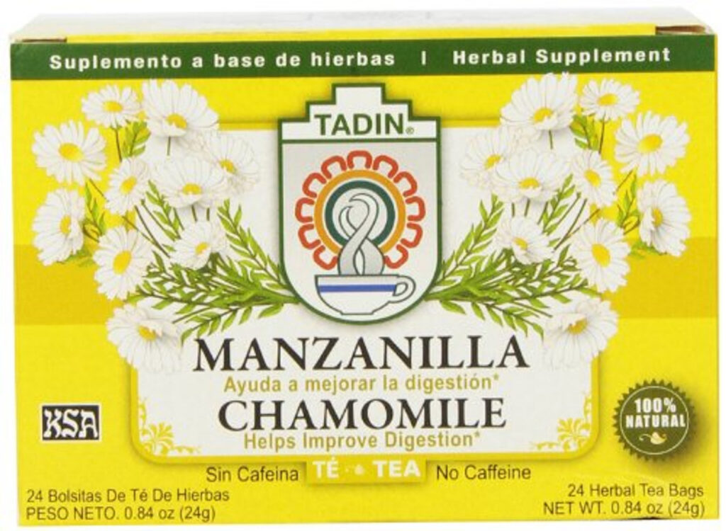 TADIN MANZANILLA TEA 25 CT