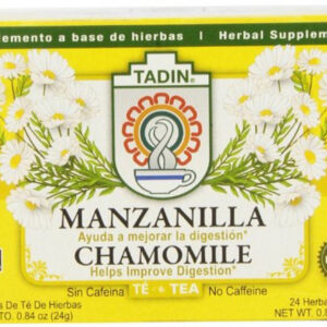 TADIN MANZANILLA TEA 25 CT