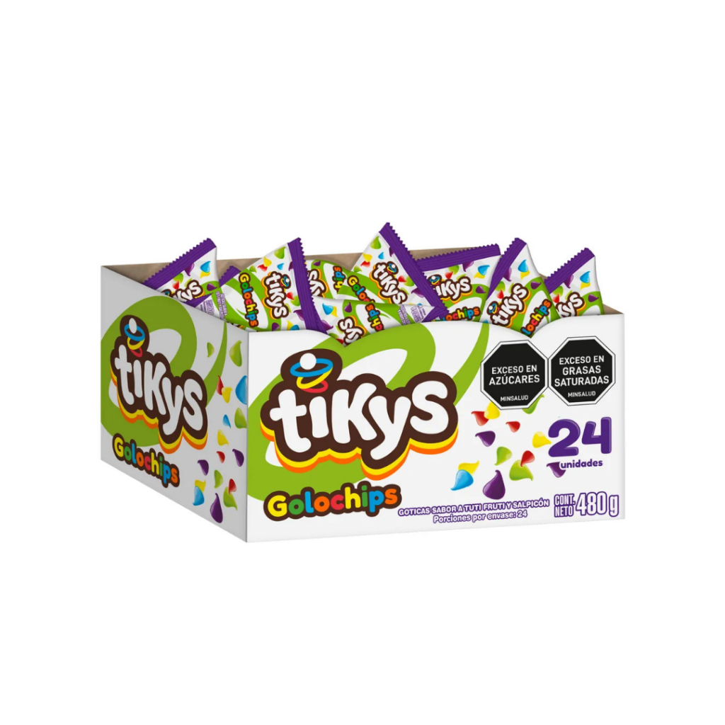 TIKYS GOLOCHIPS x 24 CT