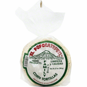 TORTILLA POPOCATEPETL PACK 25 OZ