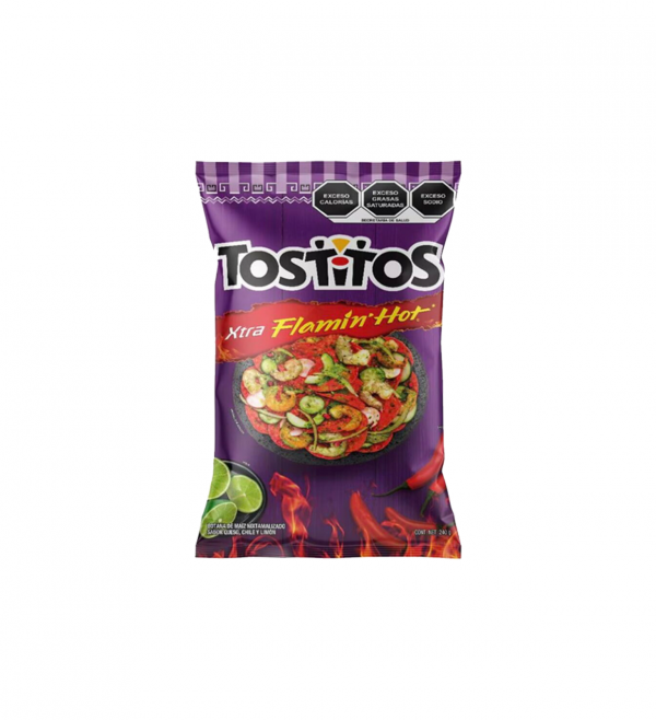 TOSTITOS XTRA FLAMING 175 GR