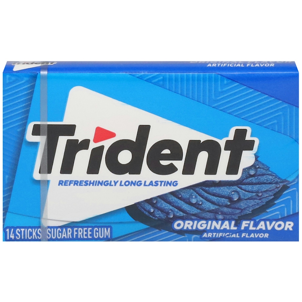 TRIDENT GUM ORIGINAL 12 CT: imagen 1