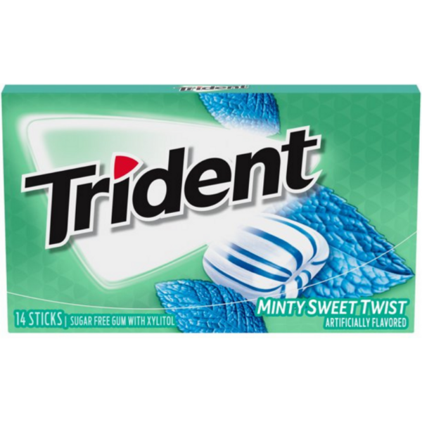 TRIDENT MINTY SWEET 14 STICK
