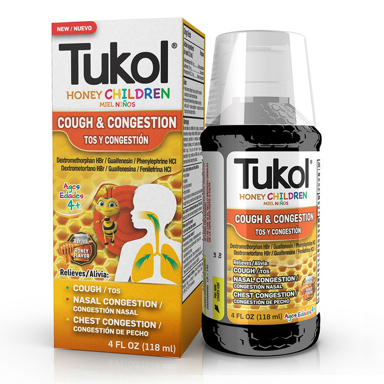 TUKOL MIEL NINOS 4.0 OZ: imagen 1