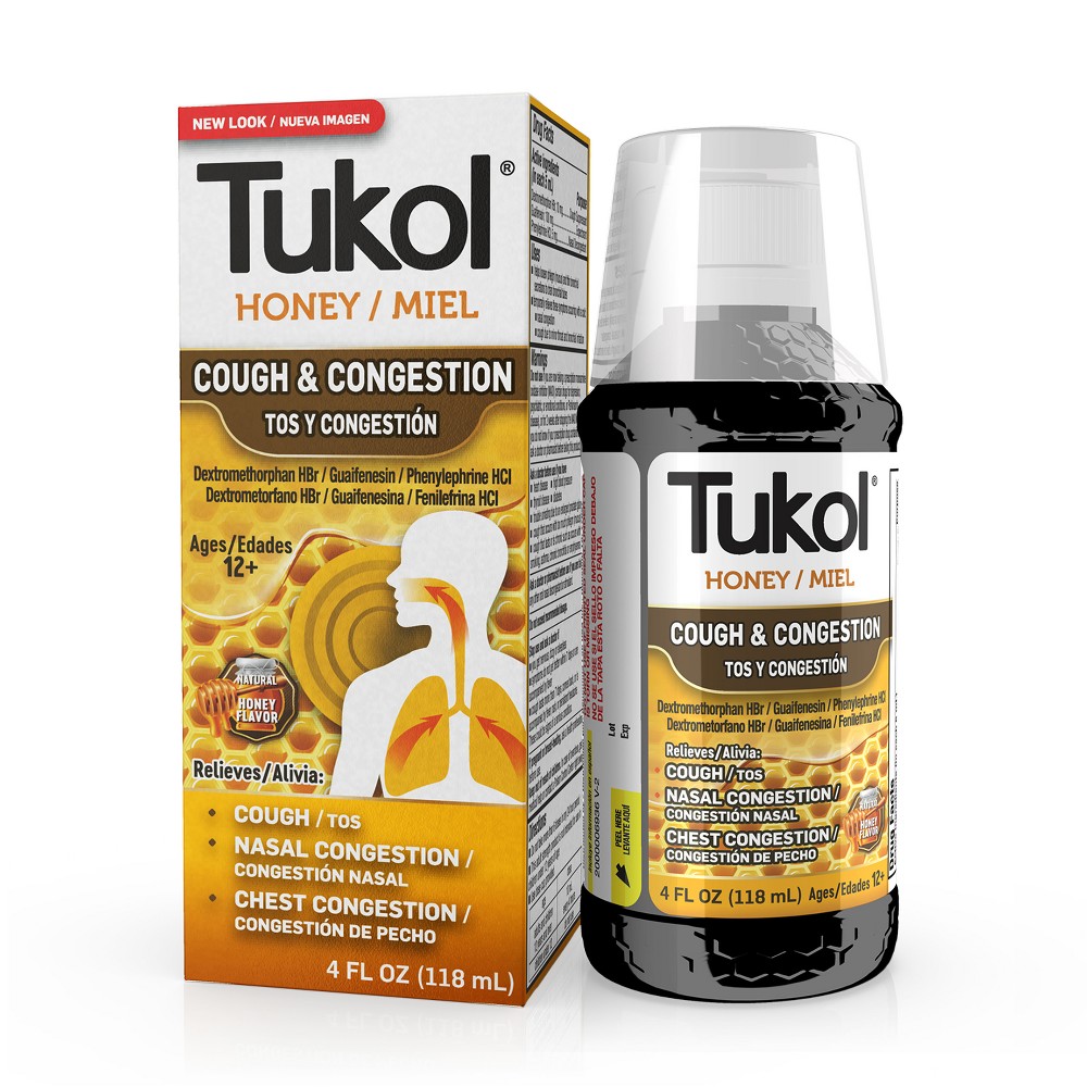 TUKOL XPECTORANTE 4 OZ: imagen 1