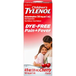 TYLENOL CHLD DYE FREE SUSP 4 FZ