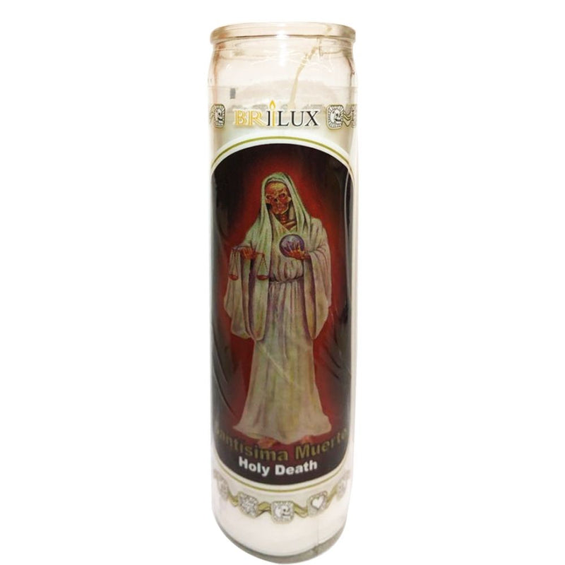 VEL SANTA MUERTE BLANCA: imagen 1