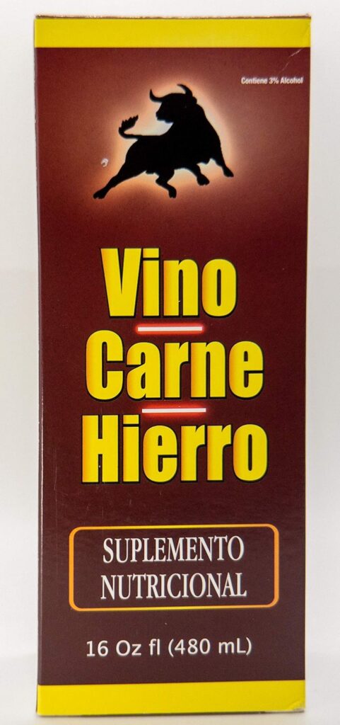 VINO CARNE Y HIERRO 16 OZ