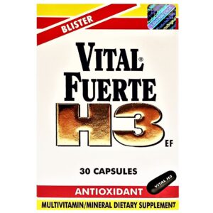 VITAL FUERTE H3 CAPS 30 CT