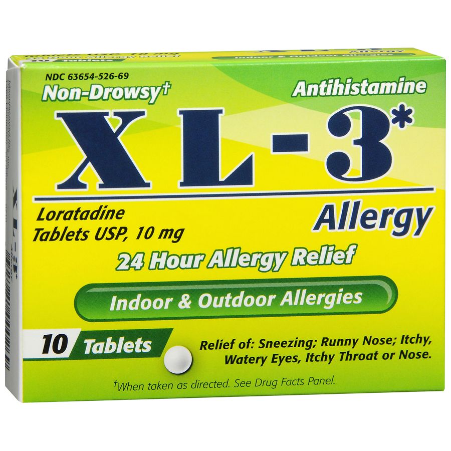 XL-3 Allergy 10ct: imagen 1