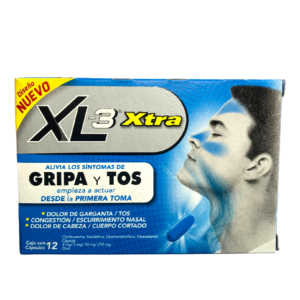 XL3 AZUL CAPSULAS 12 CT/MEX - 2250