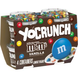 YOCRUNCH 4 PK VAINILLA M&Ms
