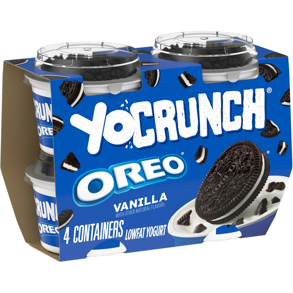 YOCRUNCH 4PK VANILLA OREO: imagen 1