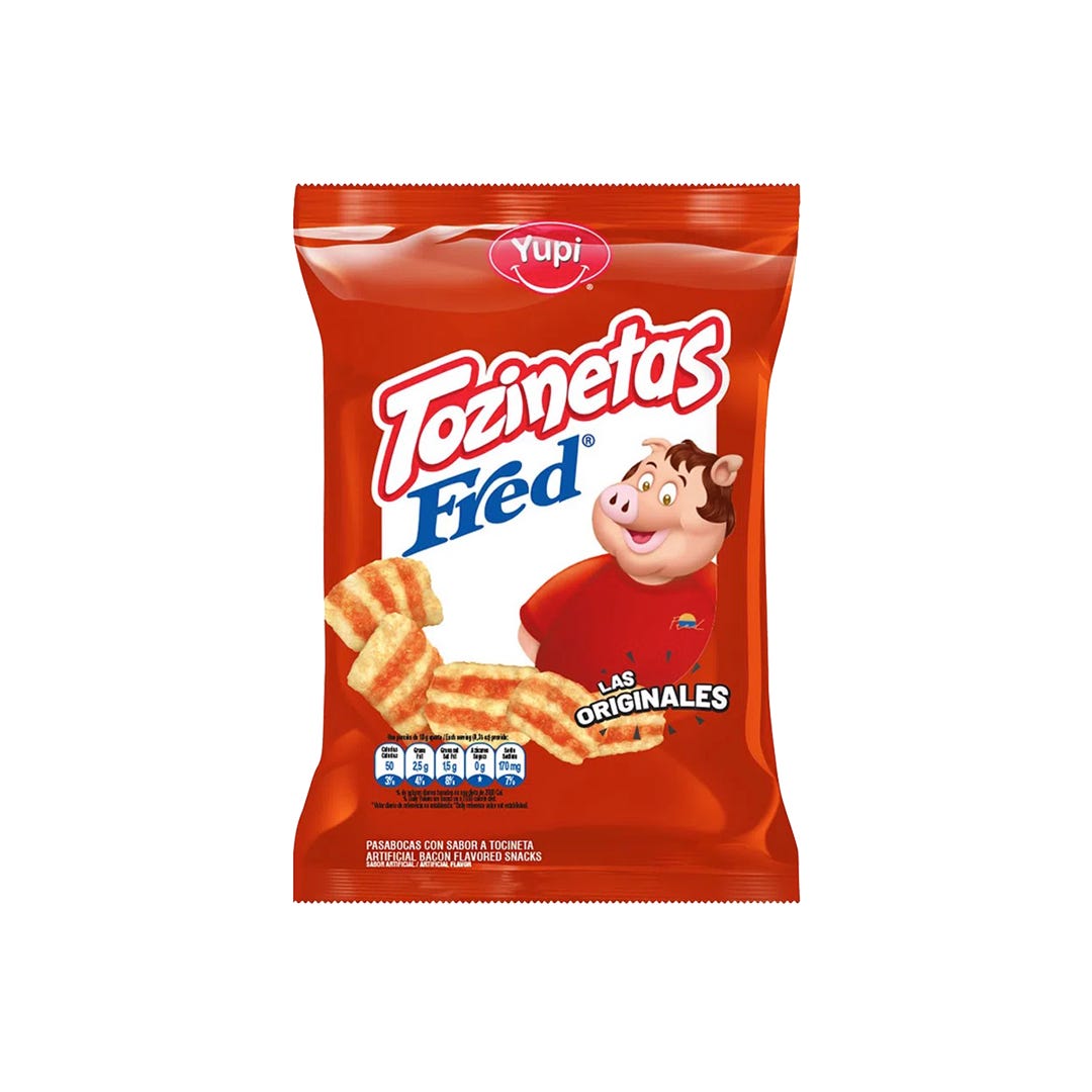 YUPI TOZINETA 12/25 GR: imagen 1