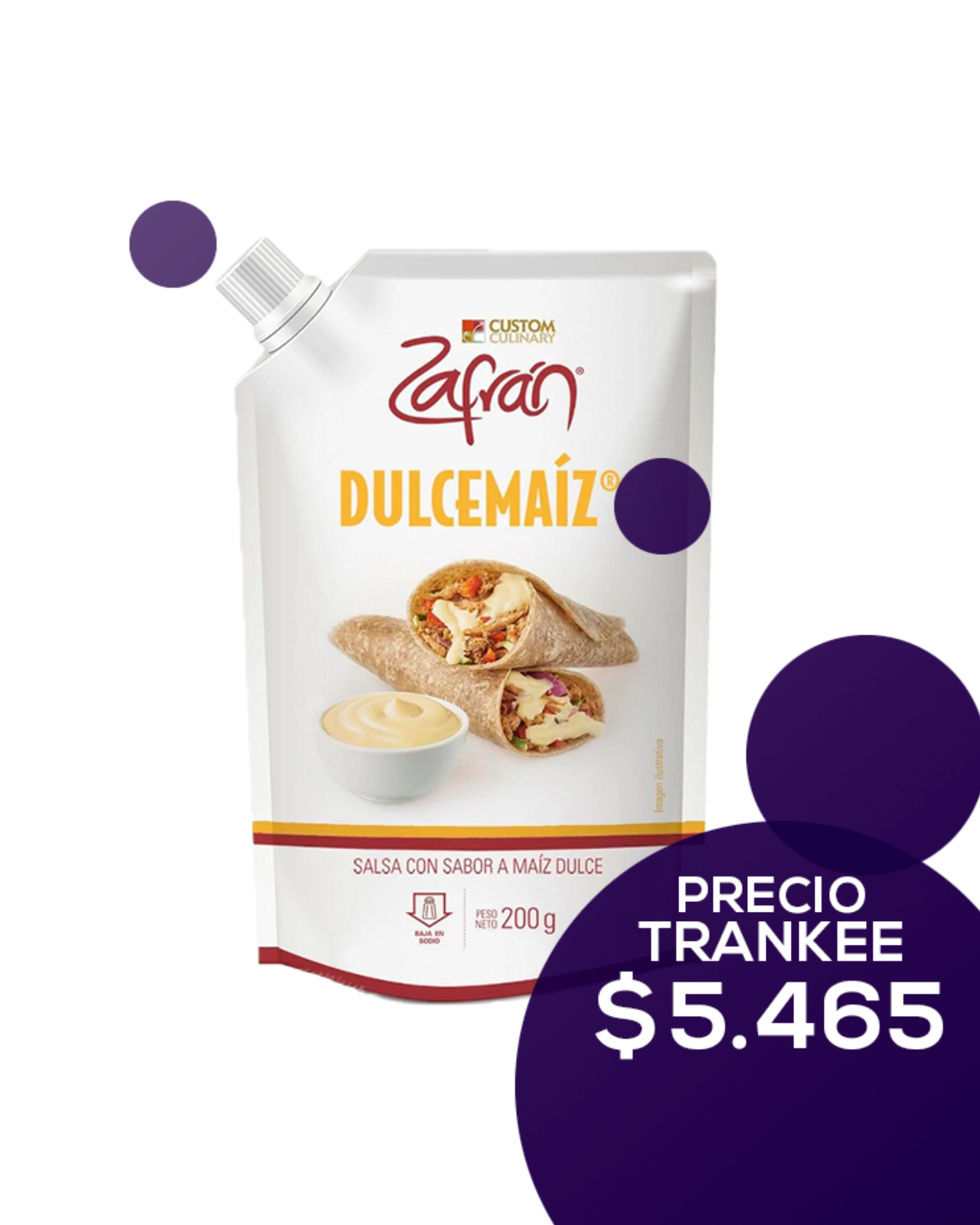 ZAFRAN DULCE DE MAIZ SALSA OZ: imagen 1