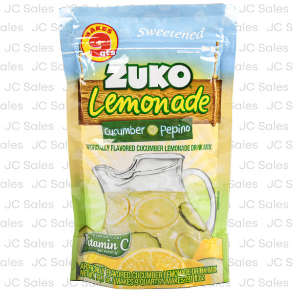 ZUKO CUCUMBER LEMONADE 12/14OZ