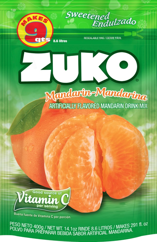 ZUKO MANDARINA 14.1 OZ: imagen 1