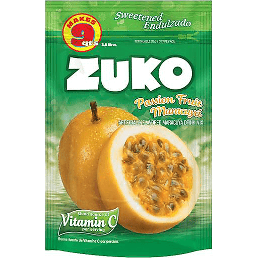 ZUKO PASSION FRUIT 14.1 OZ