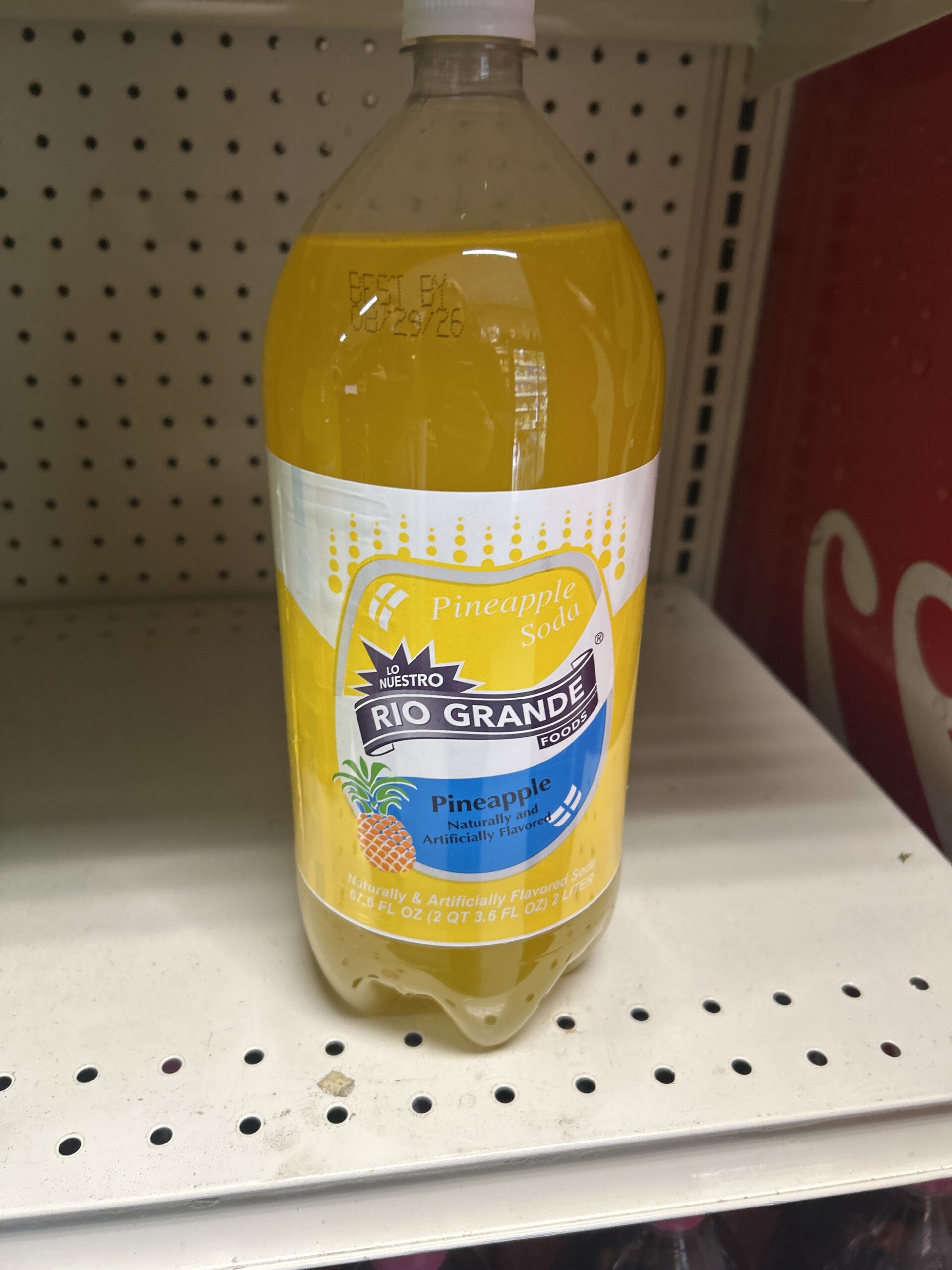 Rio Grande Foods Pineapple Soda 2L: imagen 1