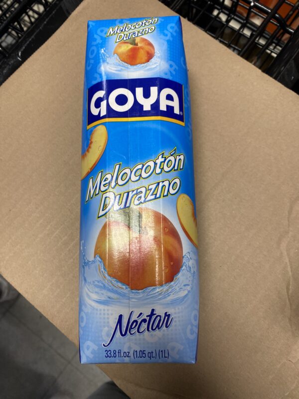 GOYA Melocotón Durazno Néctar 33.8oz/1L