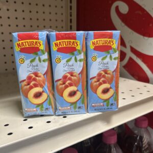 Natura’s Peach Nectar 200mL (3-Pack)