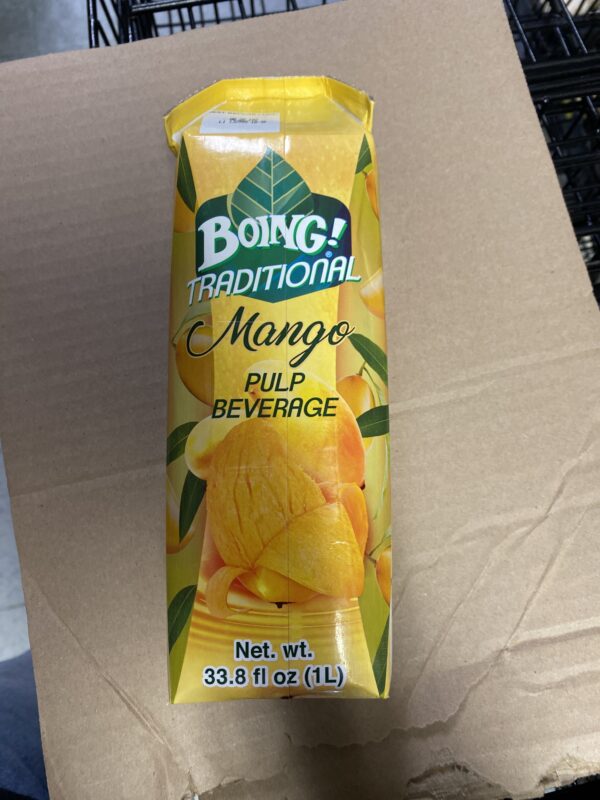 Boing Traditional Mango Pulp Beverage 33.8oz 1L