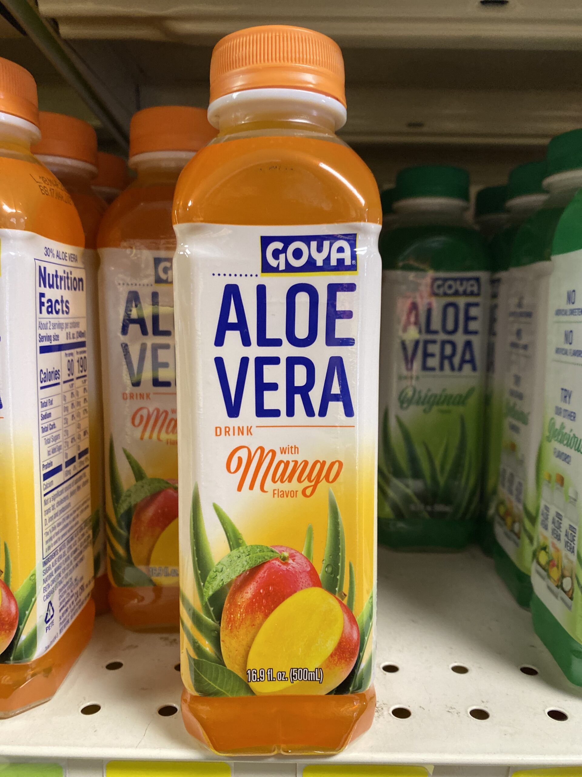GOYA ALOE VERA MANGO 16.9 OZ: imagen 1