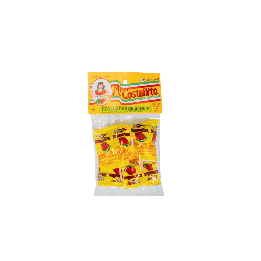 MICOS SANDIA LOLLIPOP W/CHILIPO 4 CT: imagen 1
