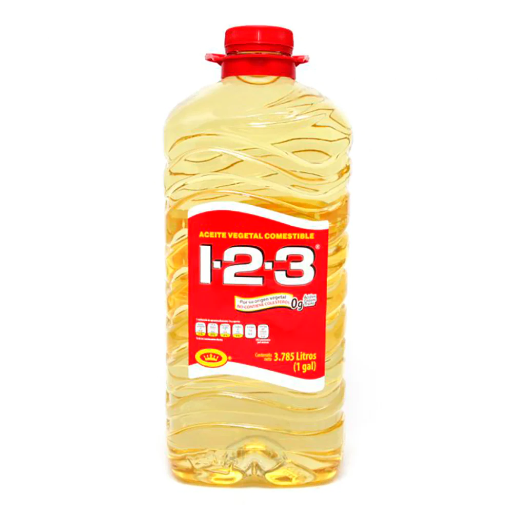 1-2-3 ACEITE Gallon: imagen 1