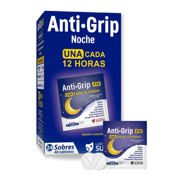 ANTIGRIPAL noche 24/2 CT