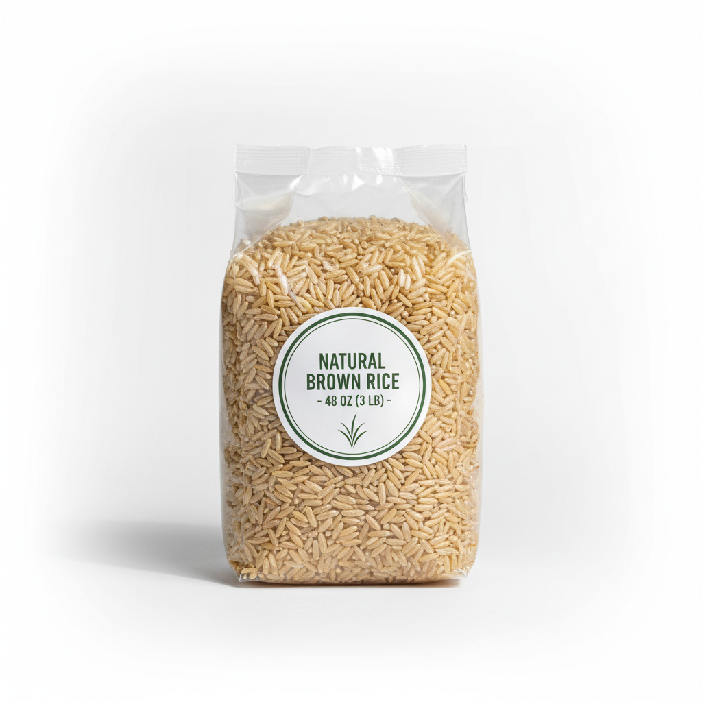 BROWN RICE 48 OZ: imagen 1
