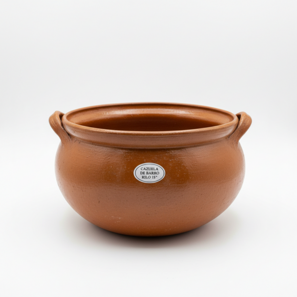CAZUELA DE BARRO KILO 15''