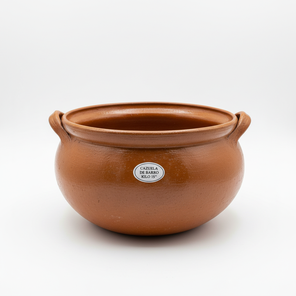 CAZUELA DE BARRO KILO 15