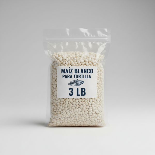 CM MAIZ BLANCO PARA TORTILLA 3 LB