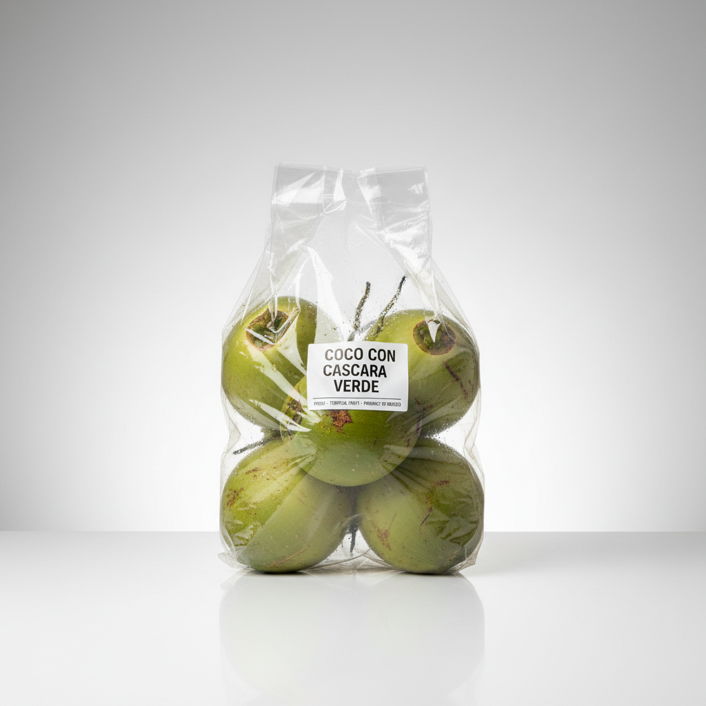 COCO C/CASCARA VERDE EACH/10 CT: imagen 1